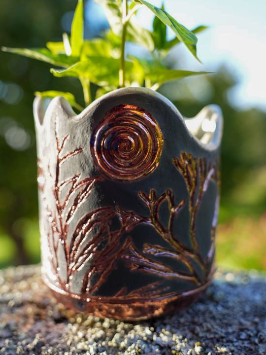 Raku Plant Pots · Marea II